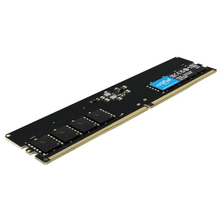crucial memoria ram ddr5 8gb crucial    udimm   4800 mhz   pc5 38400 cl40