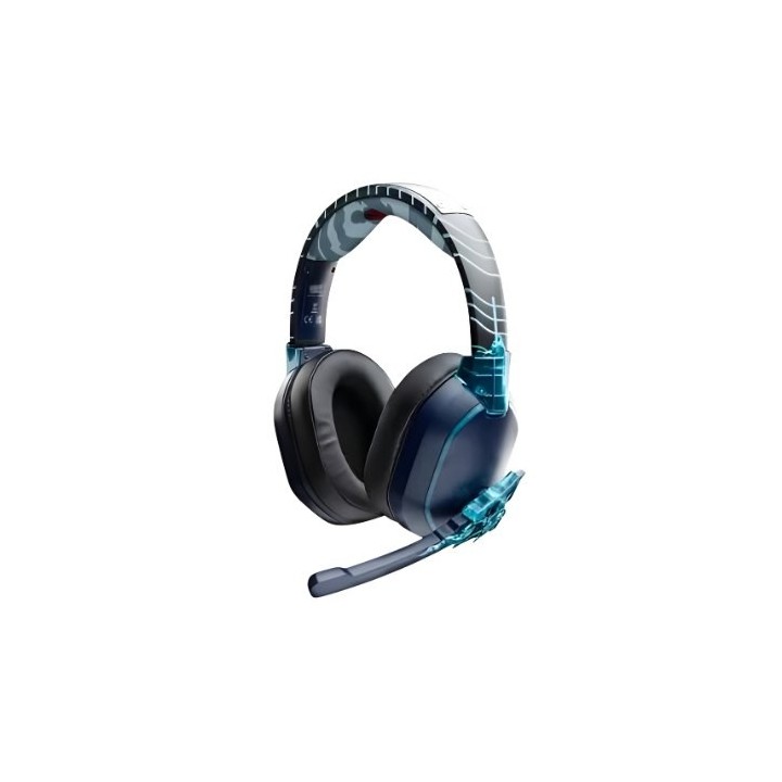 auriculares gaming lexip naruto kakashi revenge bluetooth wireless 1000mah edicion especial