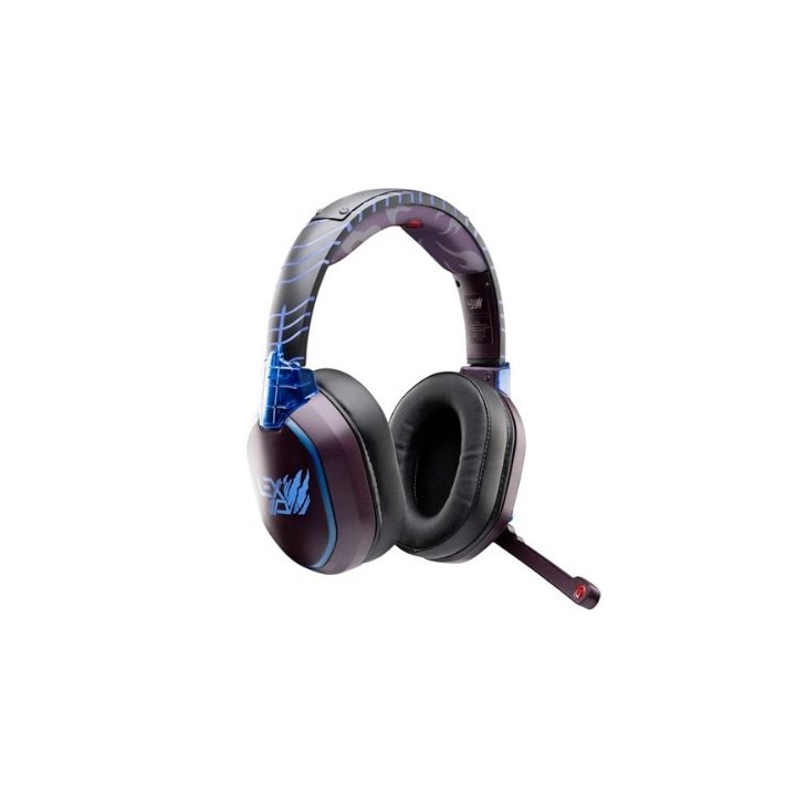 auriculares gaming lexip naruto madara revenge bluetooth wireless 1000mah edicion especial