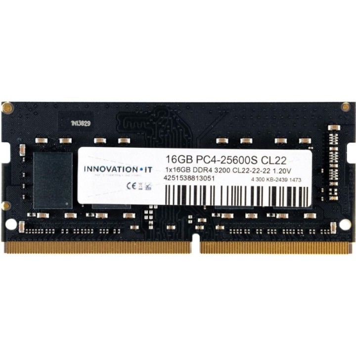 innovation it memoria ram ddr4 16gb innovation it sodimm 3200