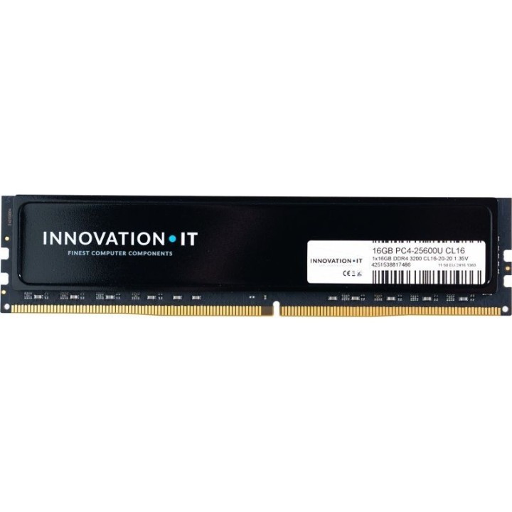 innovation it memoria ram ddr4 16gb innovation it udimm 3200 refrigerado
