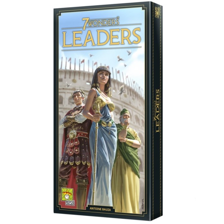 juegos juego de mesa 7 wonders  leaders nueva edicion pegi 10