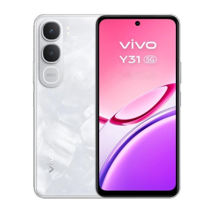 vivo y31 5g 6gb +6gb  512gb 6.72" 120hz white