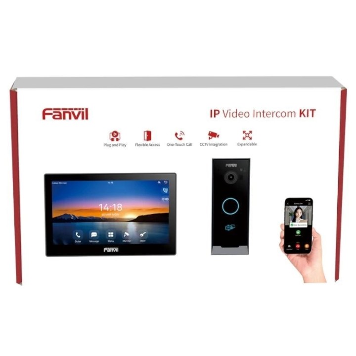 fanvil vik 01 kit de videoportero linux ip wifi