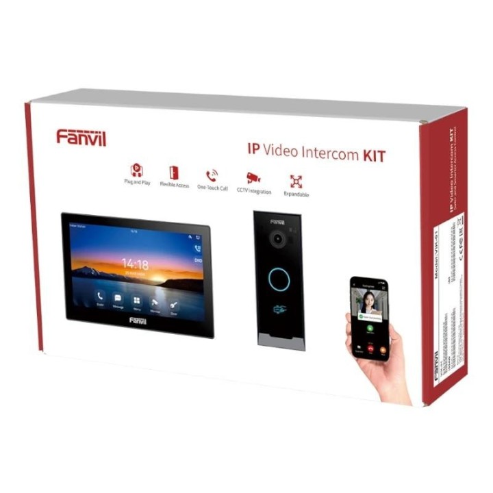 fanvil vik 01 kit de videoportero linux ip wifi