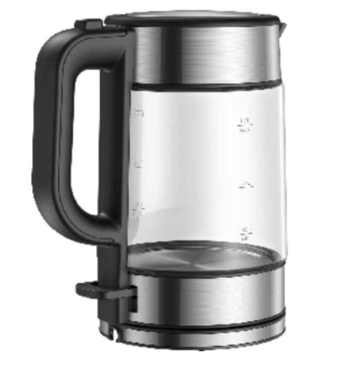 hervidor de agua xiaomi kettle glass negro