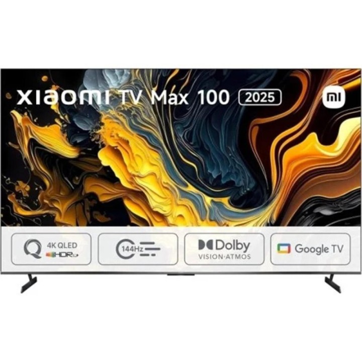 xiaomi tv xiaomi 100 pulgadas max 2025 qled 4k uhd   ela5692eu   google tv
