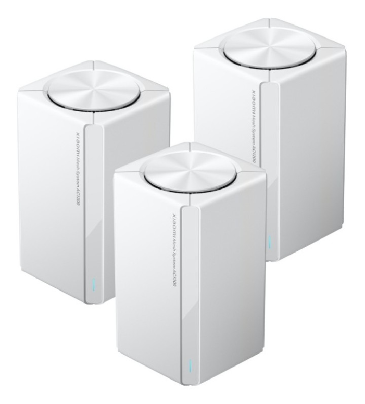 router xiaomi mesh system ac1200  3 pack  white