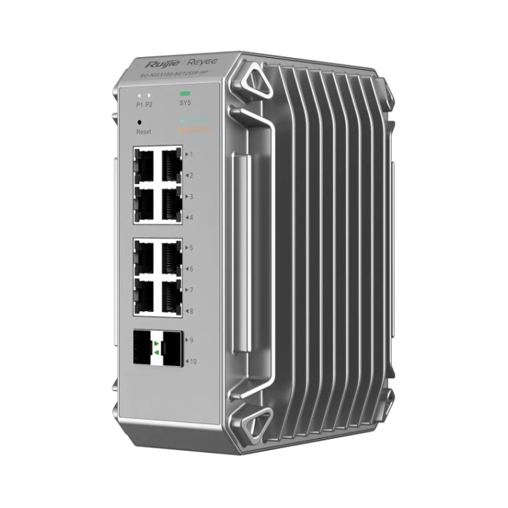 switch industrial ruijie managed poe 8g rj45 2 sfp gigabit layer2