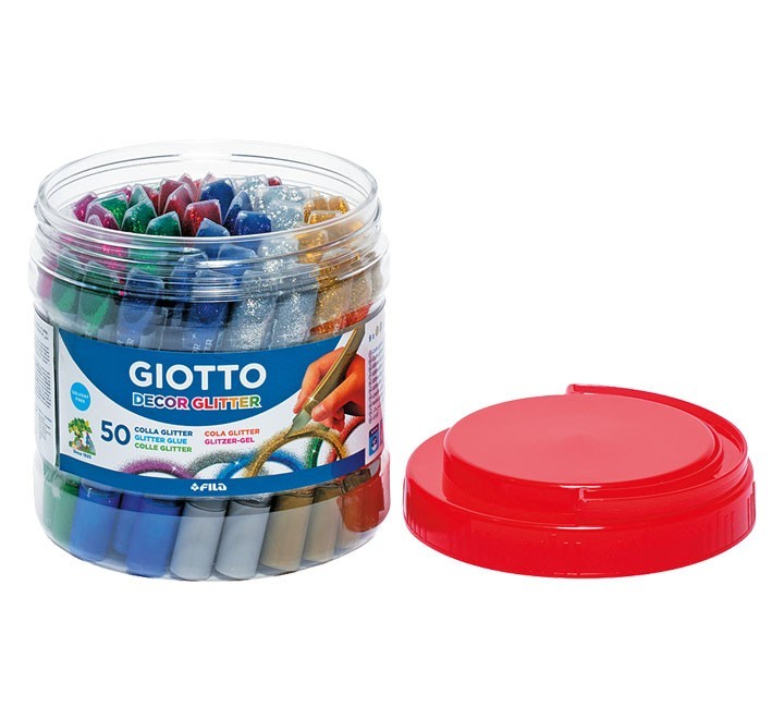 bote 50u giotto glitter glue 10.5ml 545000