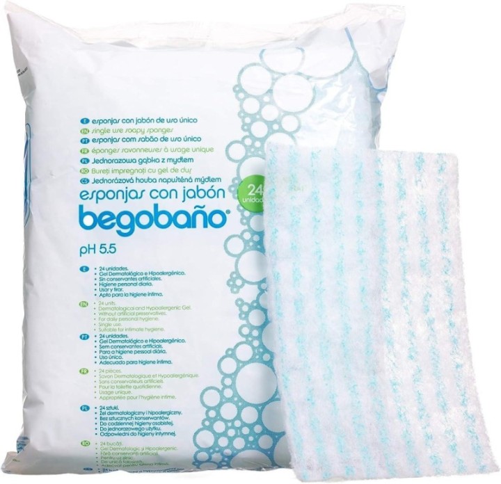 paq. 24u esponja jabonosa begobano 100gr