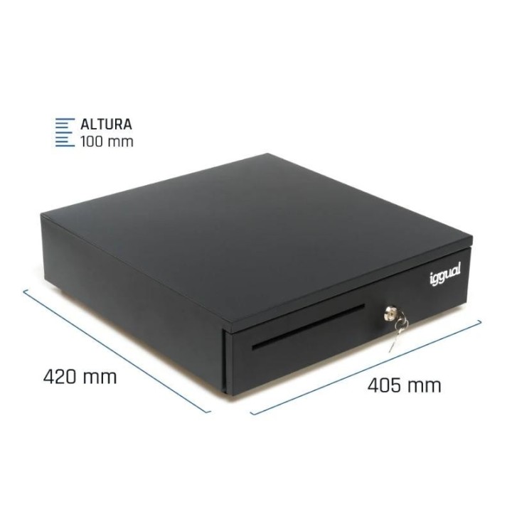 iggual caj?n portamonedas iron 35 42cm 5+6 negro