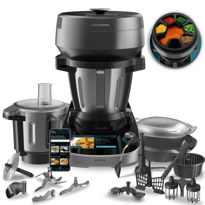 robot de cocina cecotec 04702 mambo cooking totalgourmet
