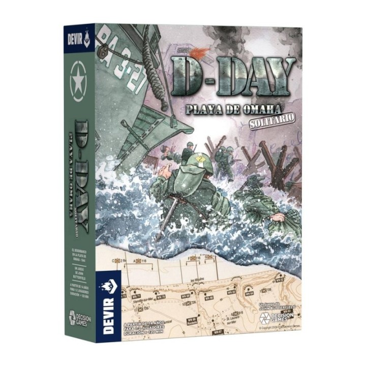 devir juego de mesa d   day  playa de omaha
