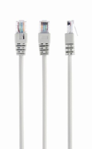 cable red gembird utp cat5e 3m gris