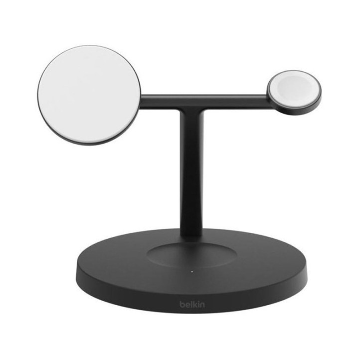 belkin base de carga inalambrica belkin wiz032kqbk dispositivos apple negra