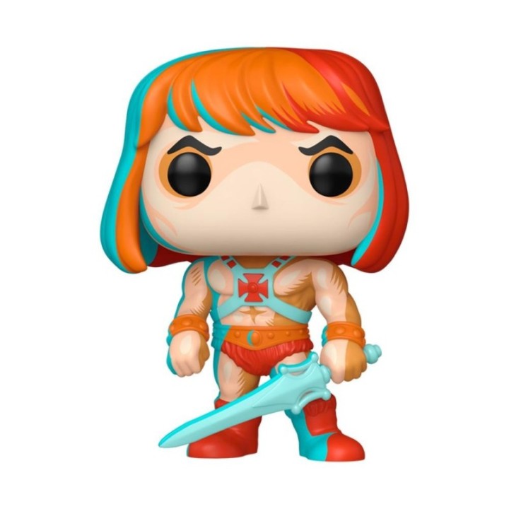 funko funko pop masters of the universe he   man comic deco