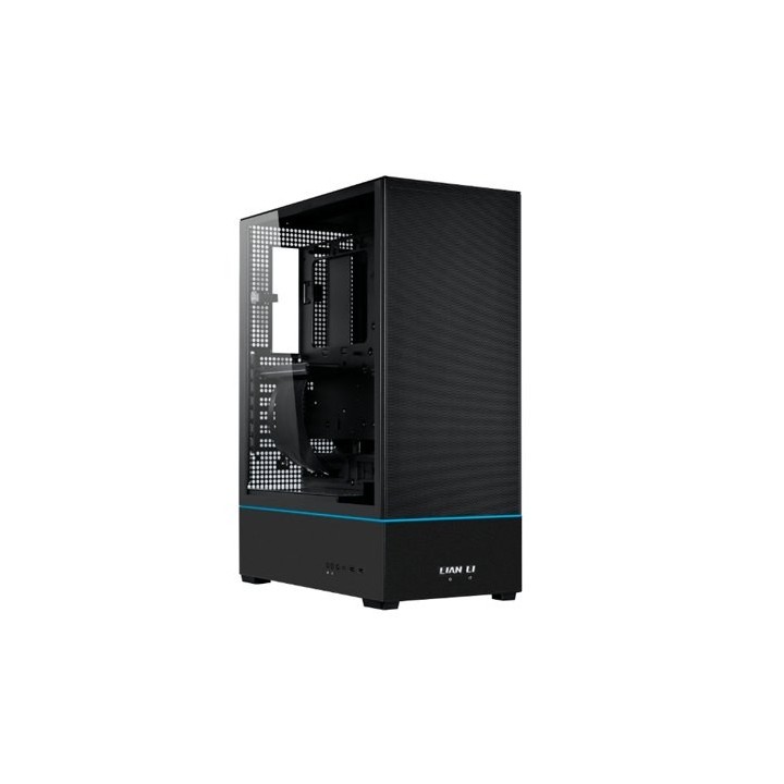 torre atx lian li lancool sup01 black crist. temp vent argb  3x120mm front gpu 400mm