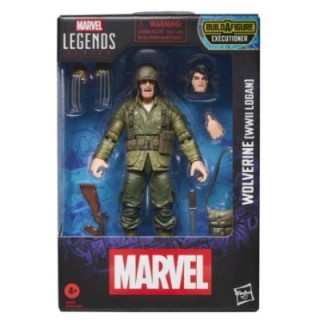 hasbro figura hasbro marvel legends series wolverine  wwii logan