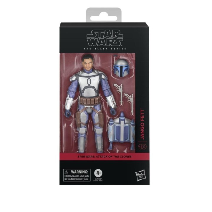hasbro figura hasbro star wars the black series attack of the clones jango fett