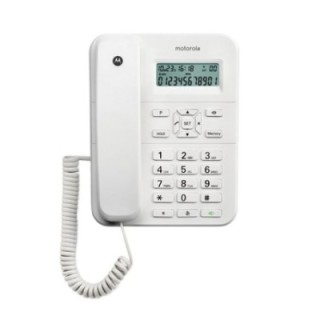 motorola ct202 telefono ml id lcd blanco