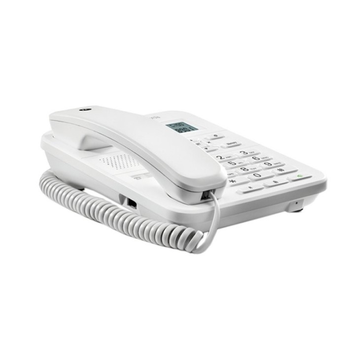 motorola ct202 telefono ml id lcd blanco