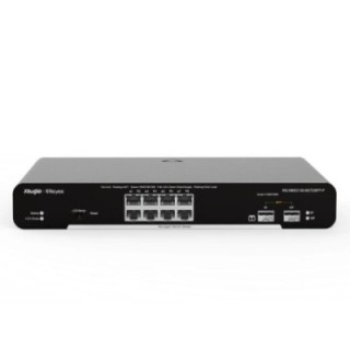 reyee switch l2 8xgb poe+ 2xsfp slots rack