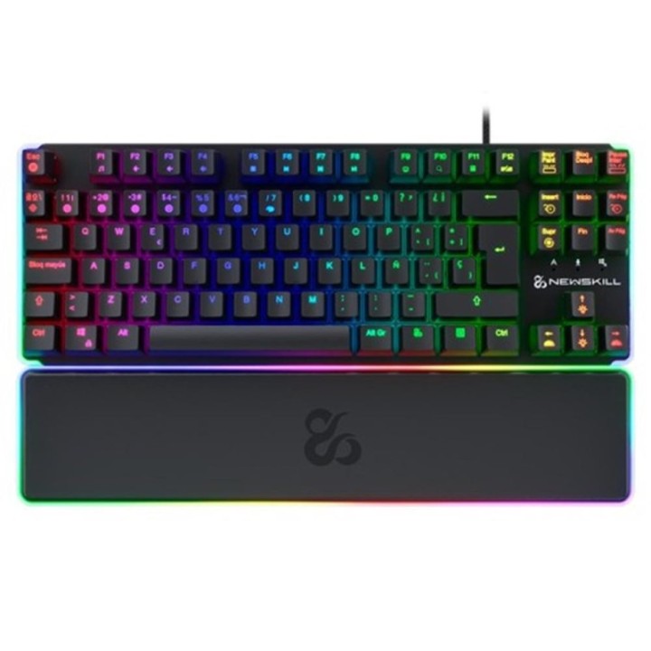 newskill teclado gaming newskill gungnyr tkl pro negro