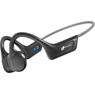 leotec auriculares conduccion osea ipx7 gris bateria 230mah llamadas