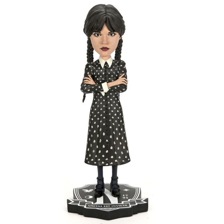 neca figura neca wednesday addams head knocker