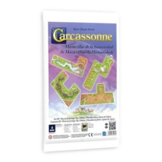 devir expansiÃ³n carcassonne  maravillas de la humanidad 3