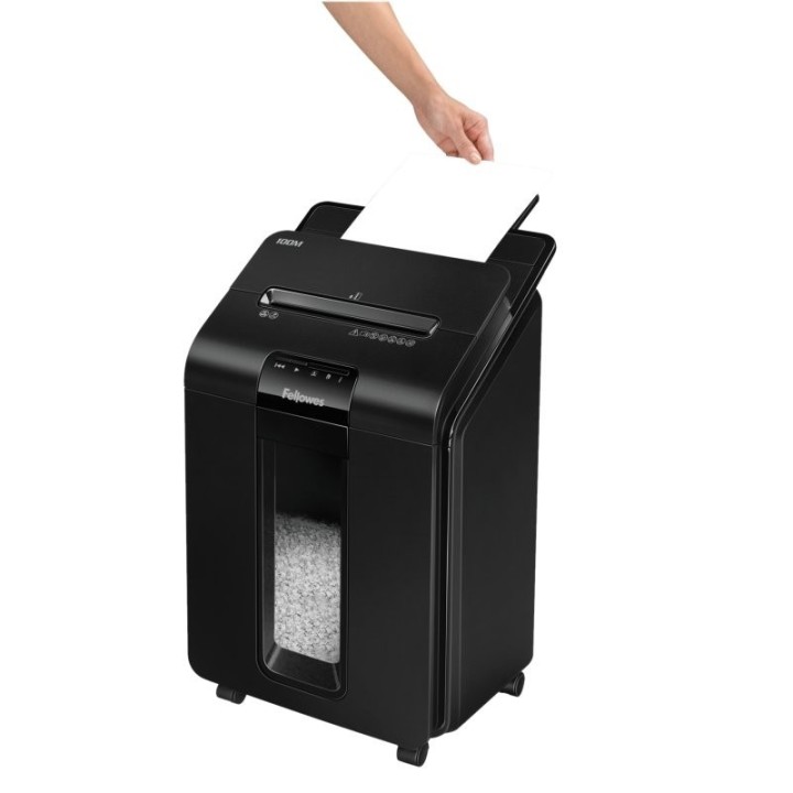 fellowes destructora  automx100m  mini corte4x10mm