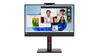 monitor lenovo thinkcentre tio 24 gen5 23,8" fhd tactil negro