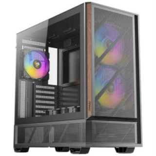 caja antec p30 argb mid tower atx 2xvent 140mm + 3xvent 120mm pwm negra