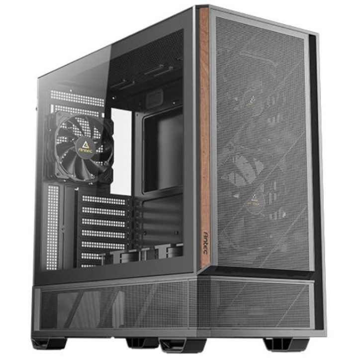 caja antec p30 air mid tower atx 2xvent 140mm + 3xvent 120mm pwm negra