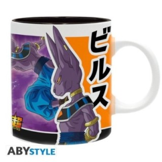 abystyle taza abystyle dragon ball super    beerus vs goku