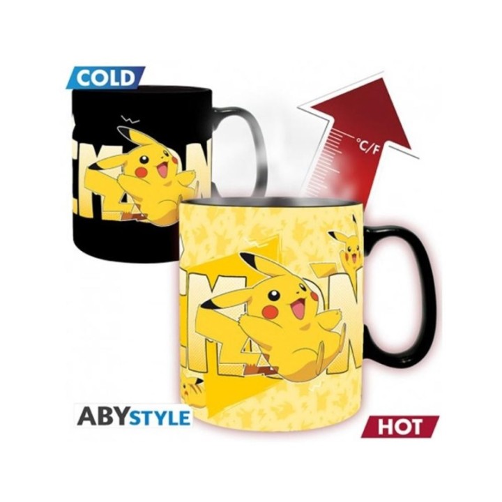 abystyle taza abystyle pokemon pikachu 460 ml