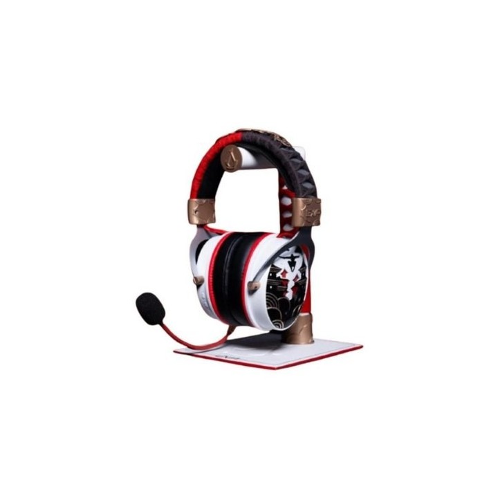 soporte auriculares lexip assassins creed shadows edicion especial estilo katana