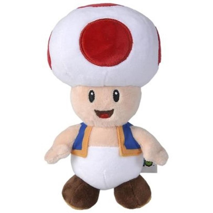 simba peluche simba nintendo super mario toad 20cm