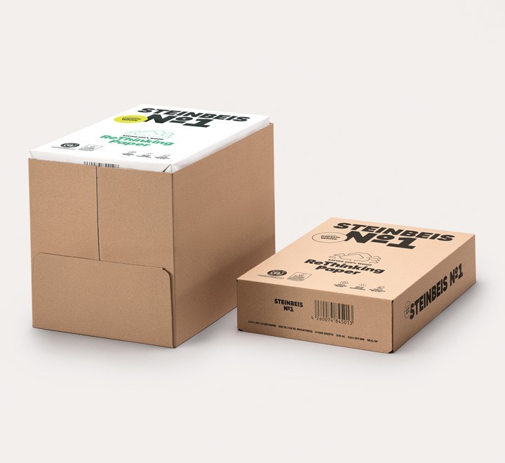 paq. 500h pap steinbeis classic white a3 80gr reci