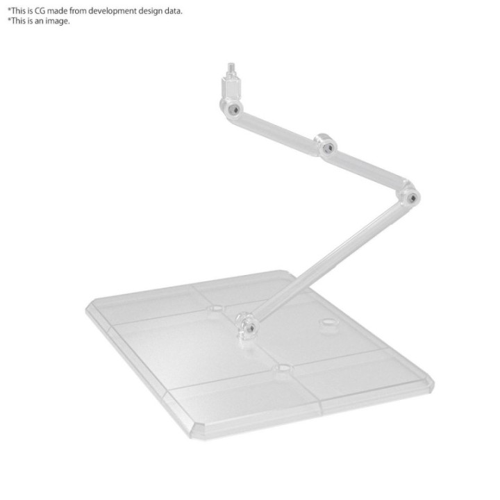 bandai action base 8 transparente