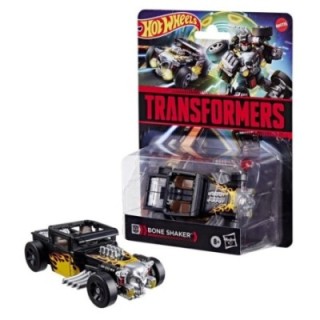 hasbro coche hot wheels transformers bone shaker