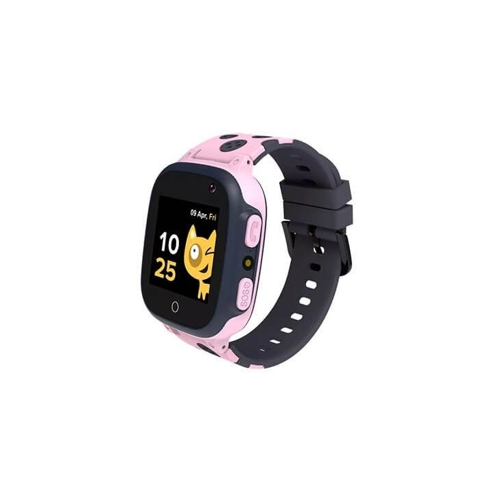 smartwatch canyon sandy kw 34 gray pink 1.44  lcd gps camara boton sos nano sim 2 dias