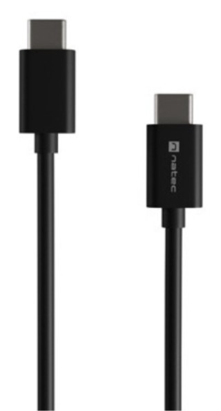 cable 2.0 natec usb c macho/macho pd 100w 2m negro retail