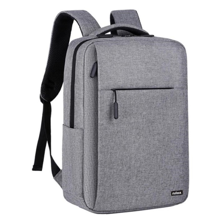 nilox mochila profesional 15.6" gris