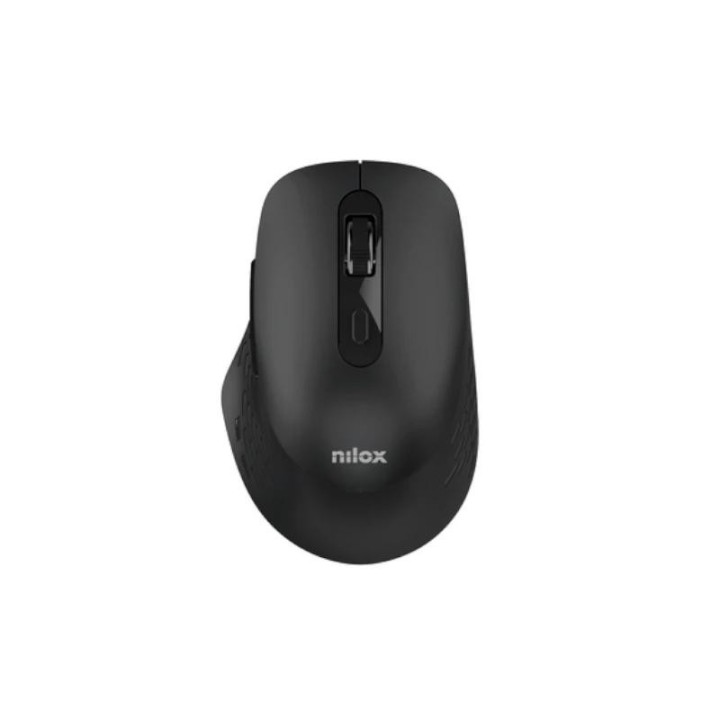 nilox raton dual wireless 1600dpi silen. negro