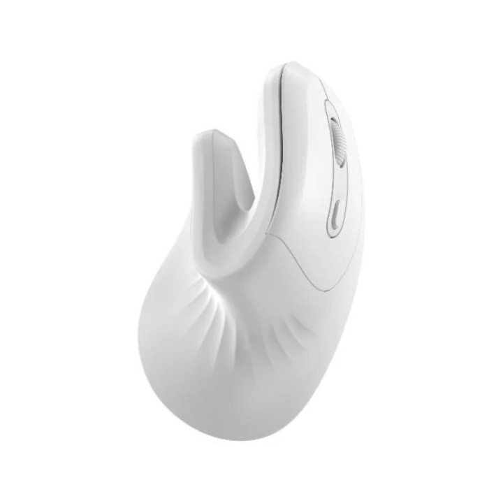 nilox nxmoev03 raton vertical wirelles sil. blanco