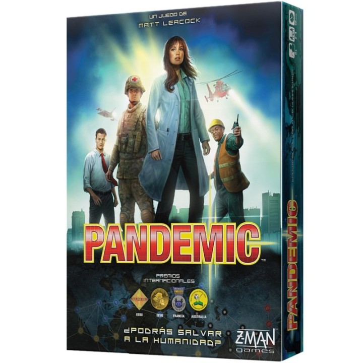 juegos juego de mesa asmodee pandemic pegi 8