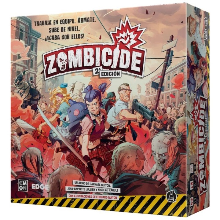 juegos juego de mesa zombicide segunda edicion pegi 14
