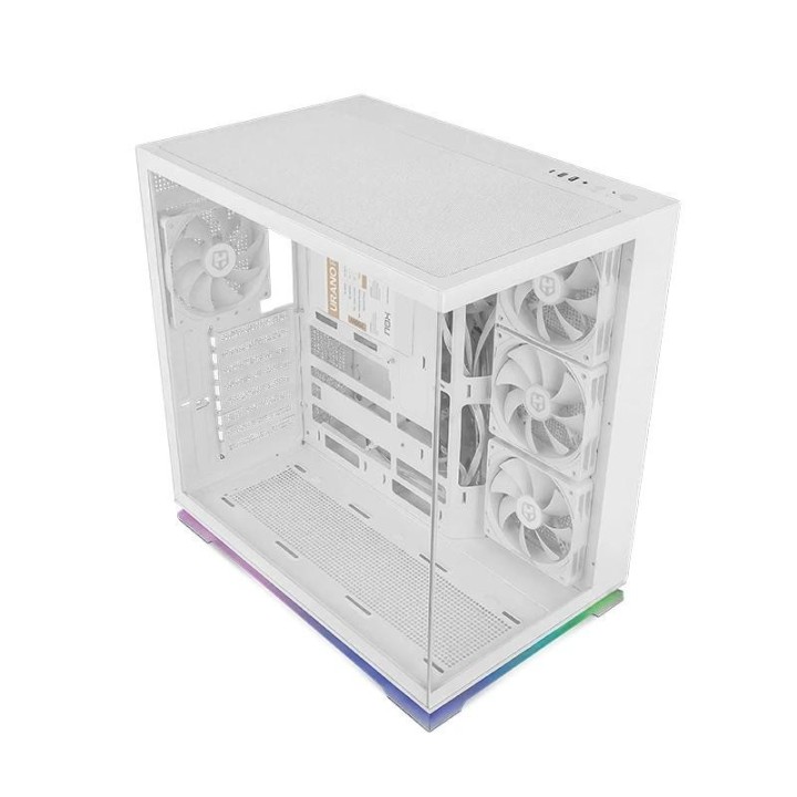 nox semitorre atx hummer galaxy argb blanca